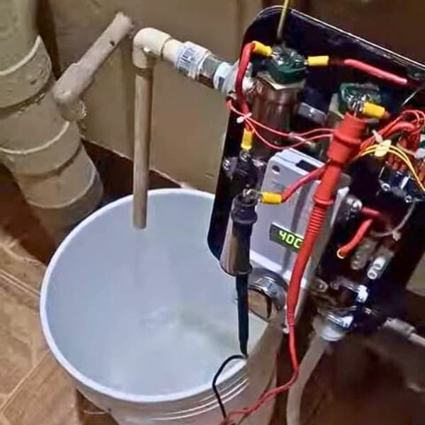 Ready-to-replace tankless water heater, which can't be repaired anymore