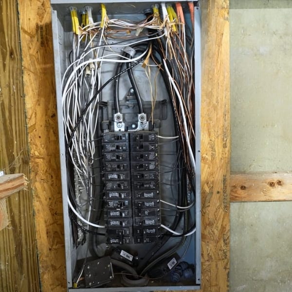 Panel wiring for tankless water heater